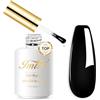 Imtiti No Wipe Top Coat, 15ml di smalto gel UV con finitura ad alta lucentezza, smalto top coat a lunga durata, Soak Off UV Led per unghie in gel, per nail design, manicure, set