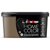 MAXMEYER Home Color Idropittura colorata per interni, Pittura Murale Superlavabile e Igienizzante, Finitura Opaca, Colore Marron Glacè 2,5 Litri
