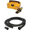Mirka DEOS II 383 - Levigatrice orbitale con cassetta 70x198mm 300 W a basse vibrazioni + tubo di aspirazione antistatico Mirka 4m