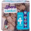 Libero Comfort Taglia 4 Pannolini 7-11 Kg 26 Pezzi