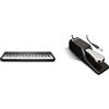 Yamaha Digital Piano P-45B Pianoforte Digitale dal Suono Acustico Autentico, Design Compatto, Nero & M-Audio SP-2 - Pedale di Sustain Universale per Tastiera Elettronica