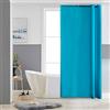 Furlinic Tende Doccia Anti-Muffa Tessuto in Poliestere, Alzavola Tende Doccia Angolare Impermeabile &Lavabile,Tenda Vasca da Bagno con 6 Ganci Tenda doccia-85x180cm.