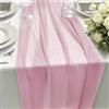 HiBeauty PRO Runner da Tavolo in Chiffon Rosa, 70 x 300 cm, 1 Pezzo, Runner da Tavolo in Tessuto per Decorazione da Tavolo, Decorazioni da Matrimonio, Decorazioni da Tavolo per Compleanni, Baby Shower