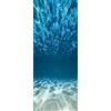A.Monamour Adesivo Porta Autoadesiva Superficie della Sabbia Sott'Acqua nel Mare Vinile PVC Adesivi per Porte Interne 3D Pellicola Adesiva Poster Sticker Murale Parete Carta da Parati