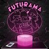 Lampephoto.fr - Lampada 3D Futur ama, Luce Notturna Tattile Futur ama, Illusione 3D Led, Idea Regalo di Natale per Ragazzi e Ragazze Lampada da Notte per Bambini o Adulti, Regalo, Gadget
