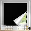 LALAGO 300 x 145 cm Tende Oscuranti Interni con 35 velcro e 12 ventose, Tessuto Oscurante Portatile per Finestre, Termiche Isolante Blackout al 100% per Camera da Letto/Ufficio/Studio/Auto