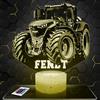 Lampephoto.fr - Lampada 3D Trattore Agricolo Fend, Luce Notturna Tattile, Collezione Miniatura 1 32. Idea Regalo Uomo oggetto Trattore Agricolo Fend Luce Notturna Adulto Decorazione Camera TOP