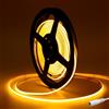 Tayire DC12V COB Striscia LED Arancia Larghezza 4mm,Tayire 5m 480LEDs/m Flessibile Luci LED Nastro Super Luminosa Luci di striscia LED COB per Feste,Bancone,Decorazioni per la casa(alimentatore non incluso)