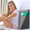 ELONEO Cuscino Triangolare - Cuscino a Cuneo per Letto, Divano e Lettura, Supporto Schiena per Adulti, Anti Reflusso, Schienale Ergonomico in Schiuma Indeformabile - 30×50×60 cm
