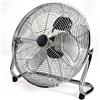 TrAdE Shop Traesio Ventilatore 3 Pale in Alluminio OSCILLANTE Diametro 35 CM 120W Stand in Metallo