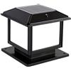 BEMITH Lampione Solare Lampade Stigma Per Pilastri Per Cancelli Impermeabili Per Esterni Apparecchio Di Illuminazione Per Paesaggi Da Giardino Ad Alta Luminosità Adatto Per Pali In Legno 4X4, 5X5 O 6X