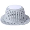 Generic Filtro per scarico del lavandino, raccogli capelli pieghevole in silicone, coperchio di scarico anti-intasamento, facile da pulire, tappo per bagno e cucina, accessori per doccia per casa 12 x 5 cm