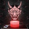Lampephoto.fr - Lampada Maschera Hannya Giapponese Luce Notturna Giappone | Prodotto in Francia, scelta di base, luminosità regolabile, batteria/USB, regalo per uomo e donna