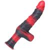 BDSMJOY Plug anale in silicone con impugnatura design unico Unisex (S)