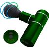 Mediawave Store Massaggiatore Muscolare a Percussione Portatile - Massage Gun Ricaricabile USB con 4 Velocità Regolabili, Massaggio Profondo Defaticante per Recupero Muscolare e Relax (Verde)