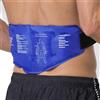AYBUY Ghiaccio Gel Riutilizzabile, Cintura Fascia Termica Elastica Schiena Addome, Ice Pack con cinghia per schiena, collo, vita, polpacci, Caviglia (Modello standard)