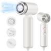 Webeauty Asciugacapelli Alta Velocità ad Ionico, [Super Leggero & Piccolo] Phon Capelli, Fono Capelli Pro 110.000 giri/min, Asciugatura Rapida Phon da Viaggio Portatile, per Famiglia e Viaggi, Bianco