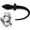 QiKKago Silicone Morbido Multifunzione Unico Cane Coda Stile Sport All'Aperto Tappo Fitness, Lavabile Design, Coppia Regalo-D39