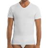 GARDA - 3pz T-Shirt Uomo Mezza Manica Scollo a V in Cotone Elastico Bielastico Art. 3475