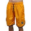 Generic Lab84 Pantaloncini Corti Costume Shorts da Mare Sport S23 SHM1002Black Arancione (Medium)