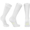 DANISH ENDURANCE Calze Compressione Graduata 21-26mmHg, Bianco, 35-38