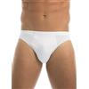 GARDA - 6 Slip Uomo 100% Cotone Filo di Scozia, Minislip,Basso Elastico Ricoperto, Art. 0952 (Bianco 3/S)
