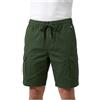NORWAY NAUTICAL SCHOOL Bermuda Uomo Cotone - Bermuda Uomo Cargo con Tasche (IT, Numero, 52, Regular, Regular, 858527 Army)