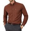 JANEO BRITISH APPAREL Nos Tibi Serviat U Camicia Oxford a Maniche Lunghe da Uomo, Colletto e Tasca con Bottoni, Weekender da Lavoro Casual in Stile Inglese. The English Oxford di Janeo British Apparel.