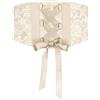 BlackButterfly Cintura Corsetto Donna Pizzo 14 cm, Beige, S