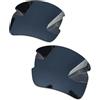 Combine8 Ploarized - Lenti di ricambio per occhiali da sole Oakley Flak 2.0 XL OO9188, colore: Nero
