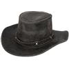Infinity Leather Cappello da cowboy in vera pelle australiana Occidentale Entroterra Bush