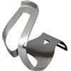 MKS Coppia puntapiedi Acciaio Cromo Gabbia Profonda (Puntapiedi) / Pair Toe Clips Steel Chrome Deep Cage (Foot stretchers)