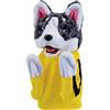 SunaOmni Marionetta da mano a forma di cane, Kung Fu, Husky, morbida, sonora, interattiva, da boxe, per bambini, lavabile, peluche, da combattimento, da boxe, husky, giocattoli, marionetta da mano a forma
