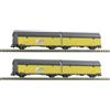 Fleischmann 6660112 N - Set di 2 autotrasporti Hccrs, ARS-Altmann, Ep. VI, set da 2