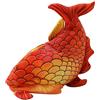 VALICLUD Cappello Gallina Rosso in Peluche e Cotone Pp, Copricapo Divertente a Forma di Pesce, Confortevole sulla Pelle per Feste di Compleanno e Halloween