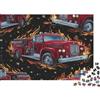 G9X5T3Y7 Autopompa Puzzle 1000 Pezzi Gioco di Puzzle 1000 Pezzi Carta per Adulti Tema Incendio Relax Decorazione Regalo Famiglia 52x38cm/1000pcs