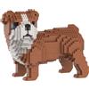 Atomic Building Figura da Costruire con Blocchi in Miniatura. Bulldog Inglese | Hobby creativo e divertente da montare, esporre e celebrare il tuo Bulldog Inglese. Ideale per scrivania o da regalare