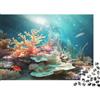 G9X5T3Y7 Barriera Corallina Scena Sottomarina Puzzle 1000 Pezzi per Adulti Carta Gioco Famiglia Relax Decorazione Regalo 38x26cm/1000pcs