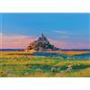 HUADADA Puzzle HUADADA 1000 pezzi Mont Saint Michel - Puzzle paesaggistico per adulti, 1000 pezzi, per gli amanti dei puzzle