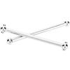 Changor,Albero Trasmissione Metallo 53mm per HS 18301 18302 18311 18312 | Albero trasmissione RC in metallo 53mm, 2 pezzi. Aggiornamento resistente e durevole per HS 18301/18302/18311/18312 1/18