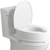 Ausilium Rialzo WC di 15 cm Con Staffe e Coperchio
