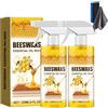 Sovtay Natural Beeswax Repairing And Care Spray, Beeswax Wood Polish, Bees Wax Furniture Polish And Cleaner, Beeswax Spray, Restores Shine & Removes Scratches, For Wood, Furniture (2PCS)