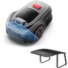 MOVA ViAX 250 Robot Tagliaerba+Garage, Consigliato per 250 m², Mappatura UltraEyes Supportata dall'intelligenza Artificiale, Percorso a U, Controllo da app