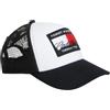 Tommy Hilfiger Bambini Cappellino TH X CF1 Flag Trucker cap con Branding, Nero (Black), S-M
