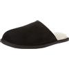Amazon Essentials Pantofole Comode Uomo, Nero Micro Scamosciato, 45 EU