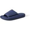 Amazon Essentials Pantofole a Fascia con Punta Aperta, Avvolgenti e Regolabili Uomo
