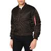 Alpha Industries MA-1 VF Vintage Fit 59 Bomber Giacca da Uomo Black Olive L