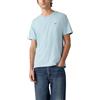 Levi's T-Shirt Girocollo, con Logo Ricamato sul Davanti, a Maniche Corte, Regular Fit, Colore White