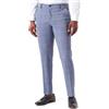 SELECTED HOMME SELETED HOMME Pantaloni da Uomo Slhslim-Liam Blue Check TRS Flex, Blue Shadow/Checks: Blu, W40