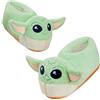 Disney Pantofole Donna - Ciabatte Con Pelo Baby Yoda Stitch Ih Oh 35-41 - Ciabatte Pelose Donna Calde Gadget (Verde Baby Yoda, 39-40 EU)